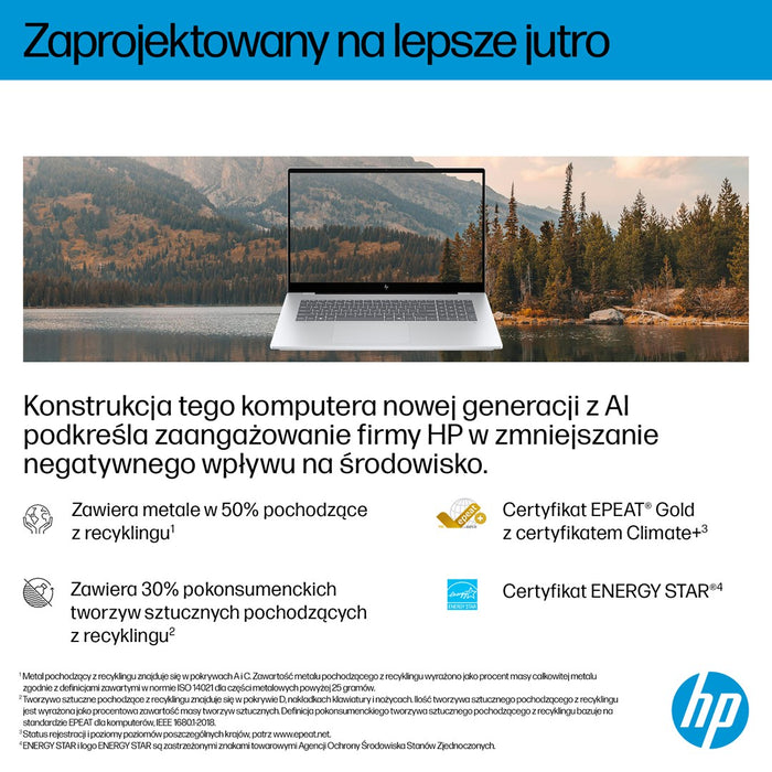 HP OmniBook 7 Next Gen AI 17-DC0073CL Copilot+ PC Intel Core Ultra 7 258V Laptop 43.9 cm (17.3") Full HD touchscreen 32 GB LPDDR5x-SDRAM 1 TB SSD NVIDIA GeForce RTX 4050 Wi-Fi 6E (802.11ax) Windows 11 Home Silver New Repack/Repacked