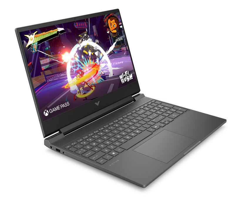 HP Victus Gaming 15-fb3231nw AMD Ryzen™ 7 7445H Laptop 39.6 cm (15.6") Full HD Display 16 GB DDR5 SDRAM 512 GB SSD NVIDIA GeForce RTX 4050 Wi-Fi 6E (802.11ax) Windows 11 Home Black