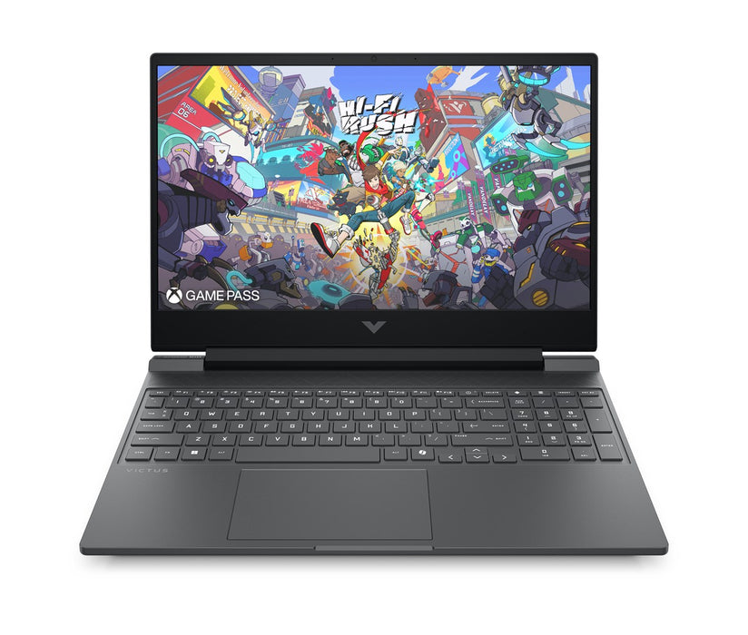 HP Victus Gaming 15-fb3231nw AMD Ryzen™ 7 7445H Laptop 39.6 cm (15.6") Full HD Display 16 GB DDR5 SDRAM 512 GB SSD NVIDIA GeForce RTX 4050 Wi-Fi 6E (802.11ax) Windows 11 Home Black