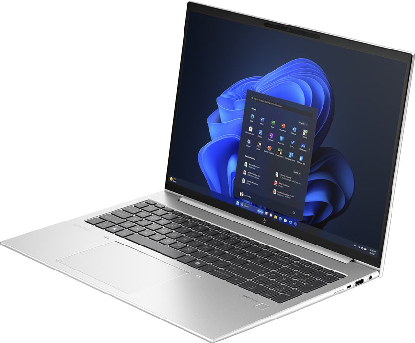 HP EliteBook 860 G11 Intel Core Ultra 7 155U Laptop 40.6 cm (16") WUXGA 16 GB DDR5-SDRAM 512 GB SSD Wi-Fi 6E (802.11ax) Windows 11 Pro Silver