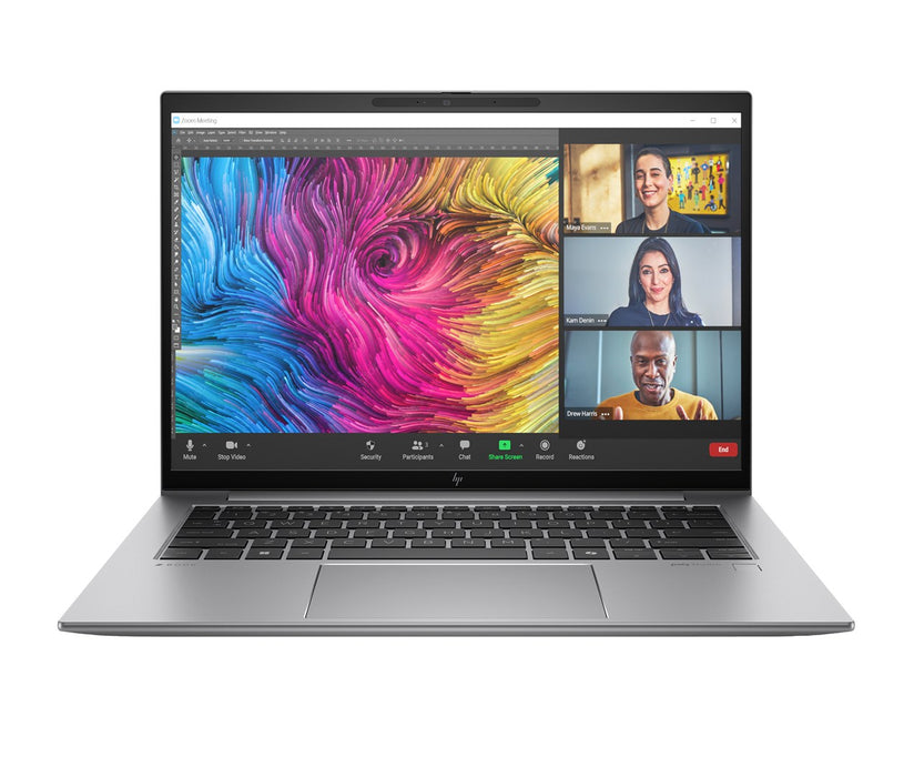 HP ZBook Firefly G11 Intel Core Ultra 7 165U Mobile workstation 35.6 cm (14") WUXGA 32 GB DDR5-SDRAM 1 TB SSD Wi-Fi 6E (802.11ax) Windows 11 Pro AI PC Grey