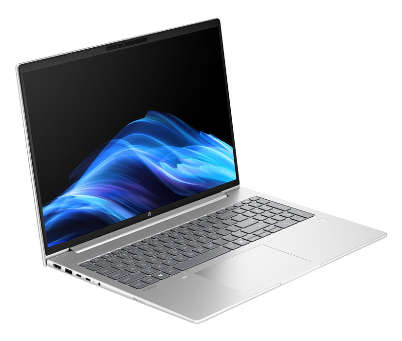 HP ProBook 4 G1a AI PC AMD Ryzen™ 7 250 laptop 40.6 cm (16") WUXGA 24 GB DDR5-SDRAM 512 GB SSD Wi-Fi 6E (802.11ax) Windows 11 Pro Silver