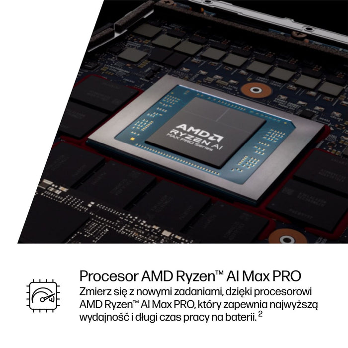 HP ZBook Ultra G1a Copilot+ PC AMD Ryzen AI Max PRO 385 Mobile workstation 35.6 cm (14") 2.8K touchscreen 32 GB LPDDR5x-SDRAM 1 TB SSD Wi-Fi 7 (802.11be) Windows 11 Pro AI Workstation, AI PC Silver