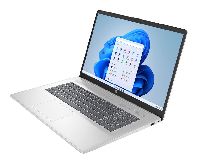 HP 17-cn4007nw Intel Core 7 150U Laptop 43.9 cm (17.3") Full HD 16 GB DDR4-SDRAM 512 GB SSD Wi-Fi 6 (802.11ax) Windows 11 Home Silver