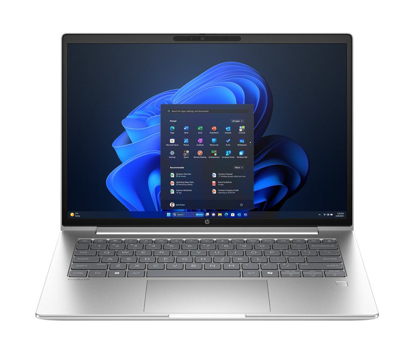 HP ProBook 4 G1a AI PC AMD Ryzen™ 7 250 Laptop 14" WUXGA 16 GB DDR5 Wi-Fi 6E Windows 11 Pro Silver