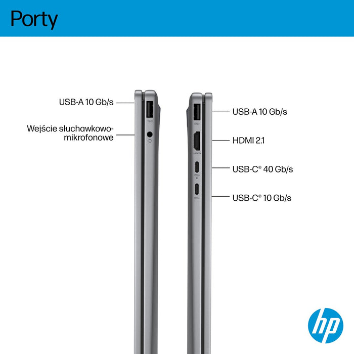 HP OmniBook X Flip 16-ar0016nw Ryzen AI 5 340 16.0"2K Touch OLED IPS 300nits AG 16GB LPDDR5X SSD1TB Radeon 840M Cam 5MPx + IR  68Wh Win11 Meteor Silver 2Y