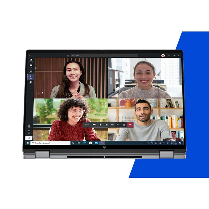HP OmniBook X Flip Next Gen AI 16-ar0016nw Copilot+ PC AMD Ryzen AI 5 340 2-in-1 40.6 cm (16") touchscreen 2K 16 GB LPDDR5x-SDRAM 1 TB SSD Wi-Fi 7 (802.11be) Windows 11 Home Silver