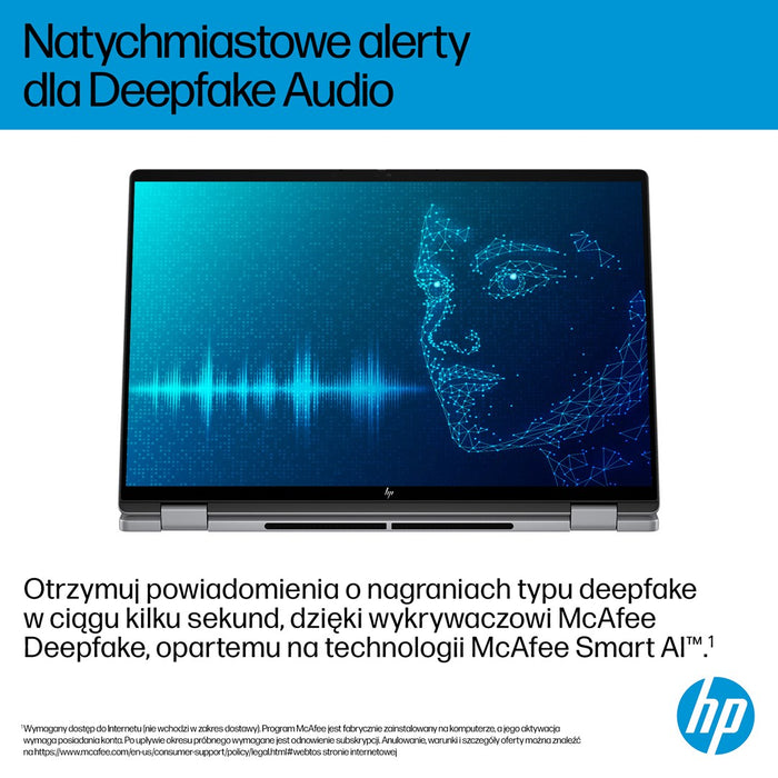 HP OmniBook X Flip Next Gen AI 16-ar0016nw Copilot+ PC AMD Ryzen AI 5 340 2-in-1 40.6 cm (16") touchscreen 2K 16 GB LPDDR5x-SDRAM 1 TB SSD Wi-Fi 7 (802.11be) Windows 11 Home Silver