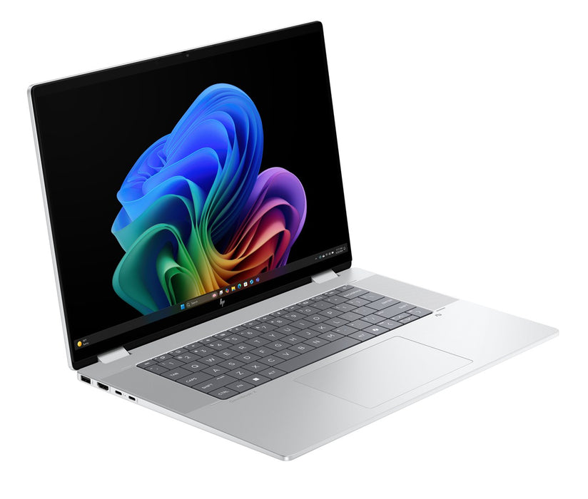 HP OmniBook X Flip Next Gen AI 16-as0003nw Copilot+ PC Intel Core Ultra 7 258V 40.6 cm (16") touchscreen 3K 32 GB LPDDR5x-SDRAM 1 TB SSD Wi-Fi 6E (802.11ax) Windows 11 Home Silver