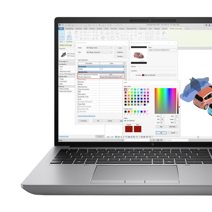 HP ZBook Fury 16 G11 Intel® Core™ i5 i5-13600HX Mobile Workstation 40.6 cm (16") WUXGA 32 GB DDR5-SDRAM 1 TB + 512 GB SSD Wi-Fi 7 (802.11be) Windows 11 Pro, Grey
