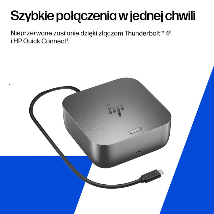 HP Thunderbolt 4 Ultra 180W G6 Dock TBT4 USB-C HDMI RJ-45 2xUSB-C 2xDP 5xUSB (EU)