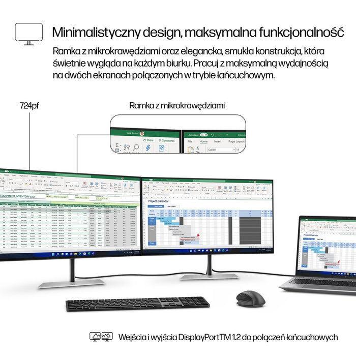 Monitor HP S7 PRO 724PF 23,8" Full HD 100 Hz