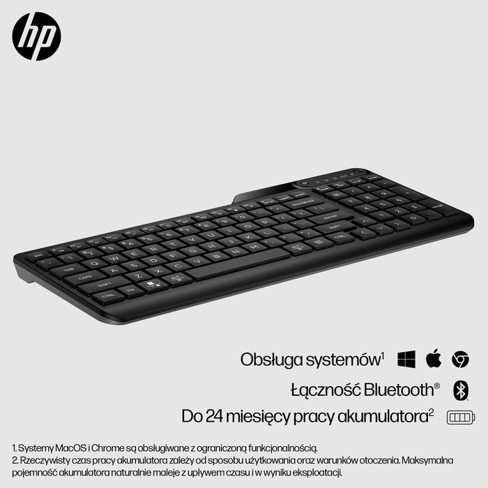 HP 460 Multi-Device Bluetooth Keyboard-EURO