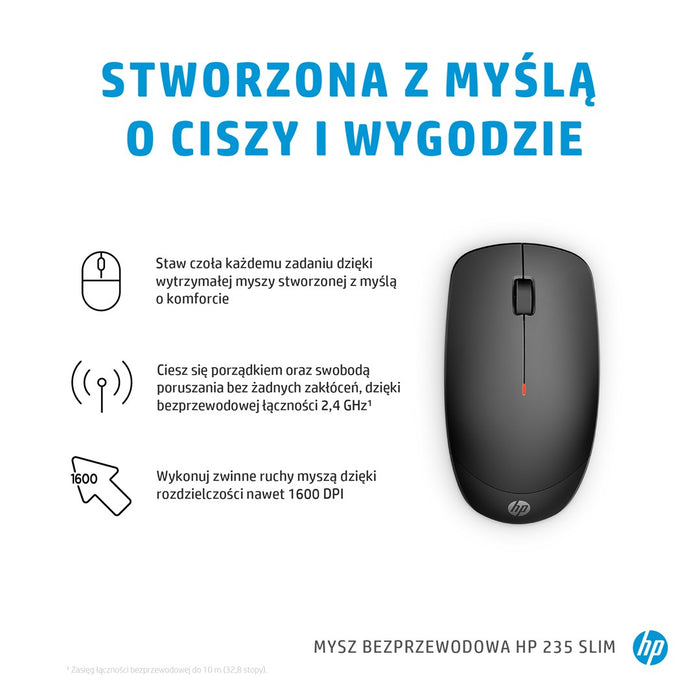 HP 235 Slim Wireless B Mouse WW SmartBuy
