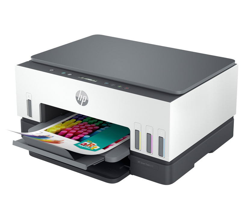 HP Smart Tank 670 All-in-One A4 Color Dual-band WiFi Print Scan Copy Inkjet 12/7ppm