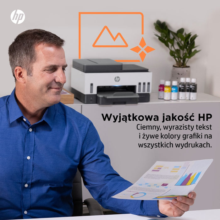 HP Smart Tank 790 All-in-One A4 Color Dual-band WiFi Ethernet Print Scan Copy Inkjet Fax 15/9ppm