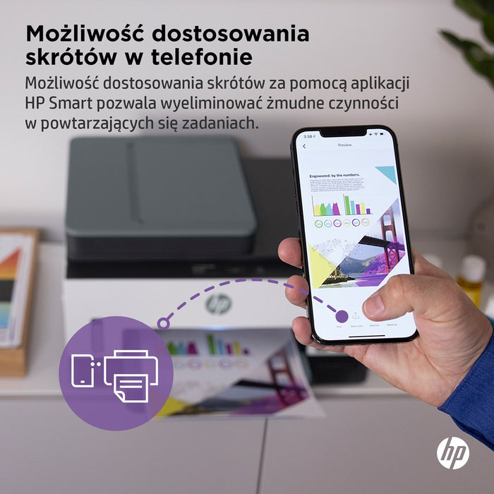 HP Smart Tank 790 All-in-One A4 Color Dual-band WiFi Ethernet Print Scan Copy Inkjet Fax 15/9ppm