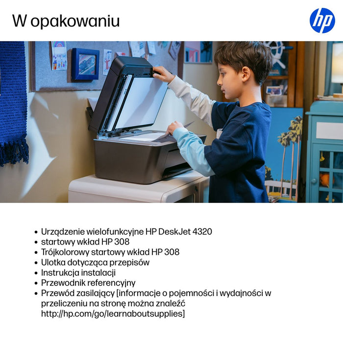 HP DeskJet 4320 All-in-One Color Printer 8.5/5.5 ppm