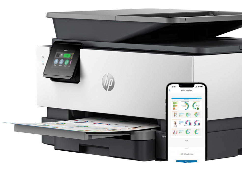 HP OfficeJet Pro 9120b All-in-One color up to 24ppm Printer
