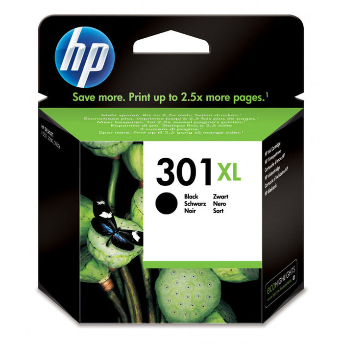 HP 301XL original Ink cartridge CH563EE UUS black high capacity 480 pages 1-pack
