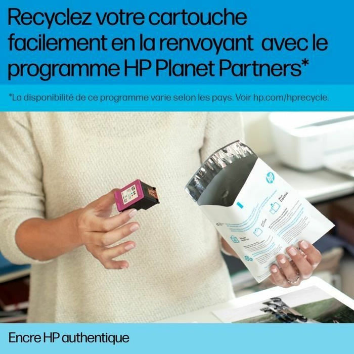 HP 308 Black/Tri-Color Original Ink Cartridge Combo 2-Pack