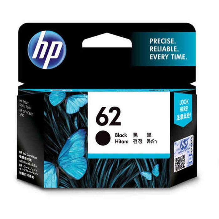 HP 62 original Ink cartridge C2P04AE UUS black standard capacity 1-pack
