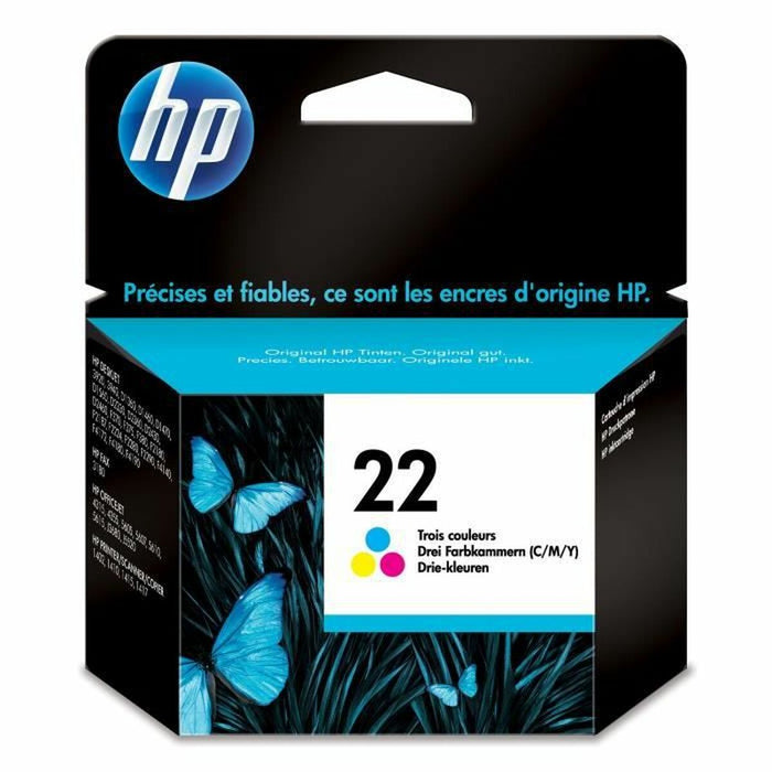 HP 22 original Ink cartridge C9352AE UUS tri-colour standard capacity 5ml 165 pages 1-pack