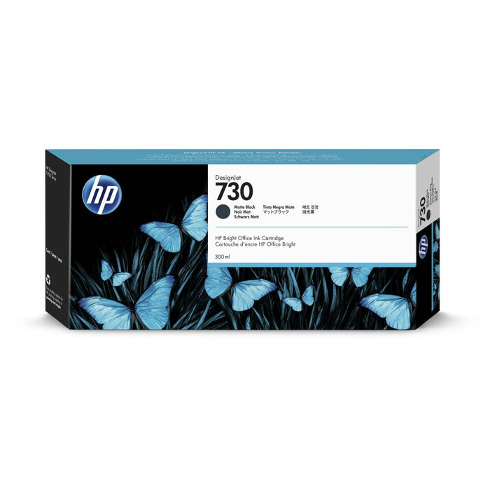 HP 730 300 ml Matte Black Ink Crtg T1600 / T2600 / T1700