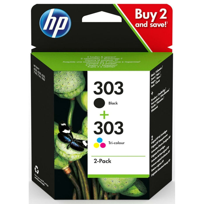 Original Ink Cartridge HP 303 Yellow (24 Units)