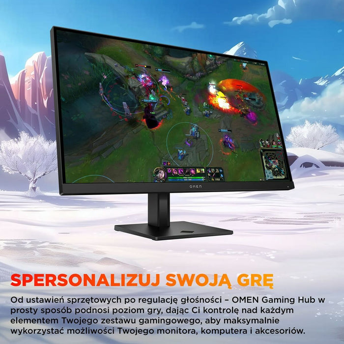 Gaming Monitor HP AV4H6E9#ABB Quad HD 27"