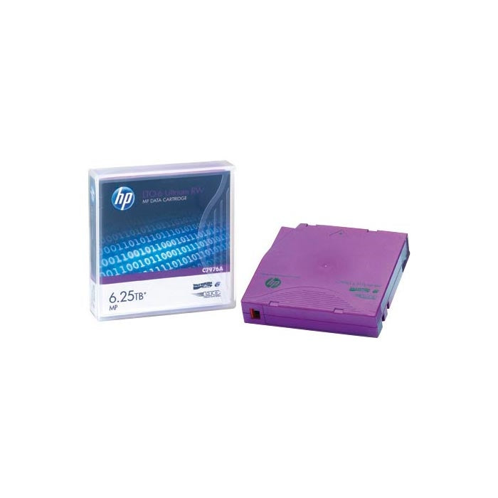 HPE LTO-6 Ultrium 6.25TB RW Data Cartridge - Sure Store Tape Media<<<HP Mass Storage