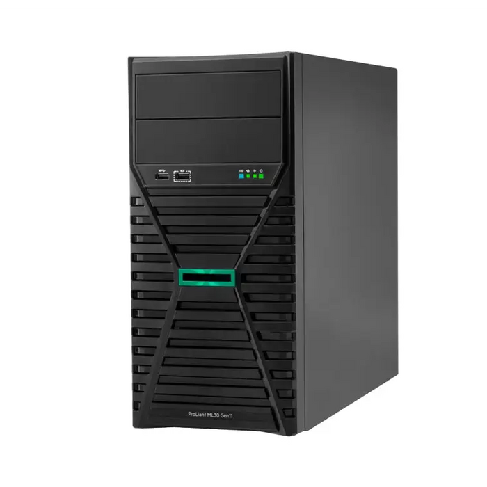 HPE ML30 G11 E-2414 2.6GHz 4c 1P 32GB-DR 4LFF-NHP VROC 2x1TB SATA HDD 350W PS EU Server - ProLiant ML30<<<HP