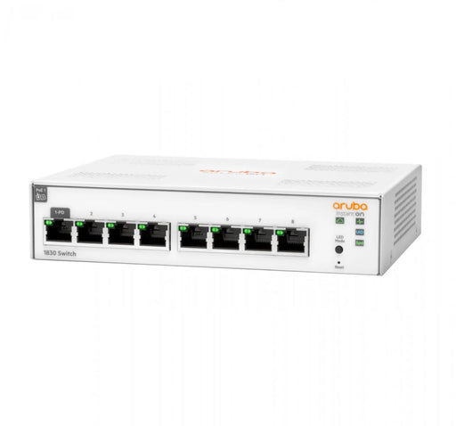 HPE Networking Instant On Switch 8p Gigabit 1830 - Switches<<<HP мрежови продукти<<<HPE<<<PolyComp&&&Компютър Мрежи и