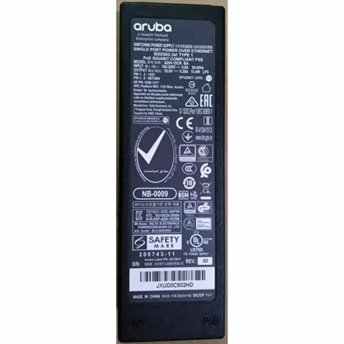 HPE Aruba Instant On 802.3af 15W POE Midspan Injector