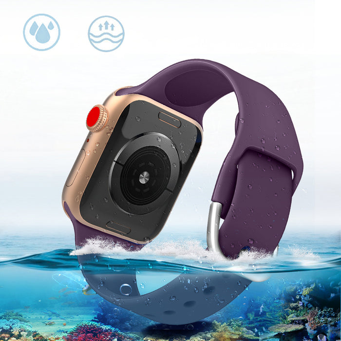 Silicone Strap APS for Apple Watch 38/40/41mm Strap Watch Bracelet - Yellow