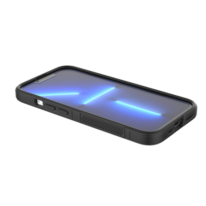 Magic Shield Case for iPhone 13 Pro flexible armored cover dark blue