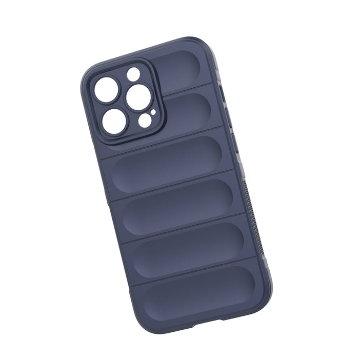 Magic Shield Case for iPhone 13 Pro flexible armored cover dark blue
