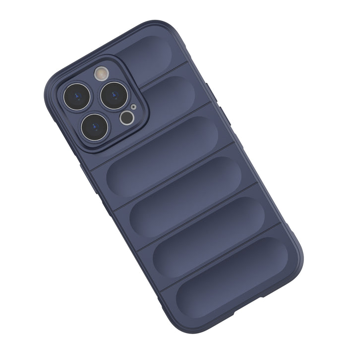 Magic Shield Case for iPhone 13 Pro flexible armored cover light blue