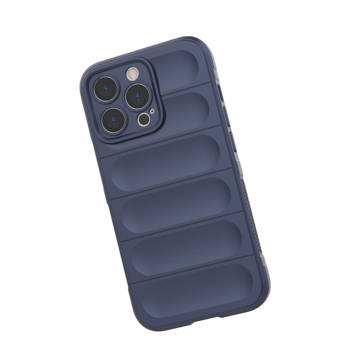 Magic Shield Case for iPhone 13 Pro flexible armored cover light blue