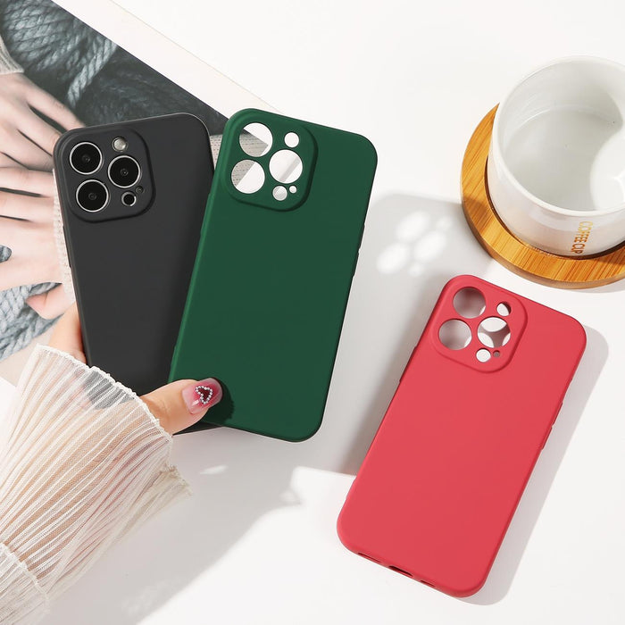 Silicone case iPhone 14 Plus silicone case purple