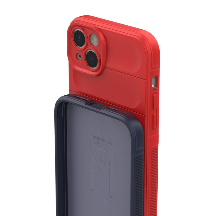 Magic Shield Case case for iPhone 14 Plus flexible armored cover red