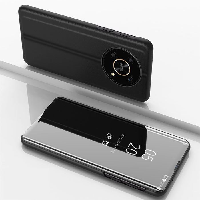 Clear View Case case for Honor X9 / X9 5G / X30 / Magic4 Lite flip cover black