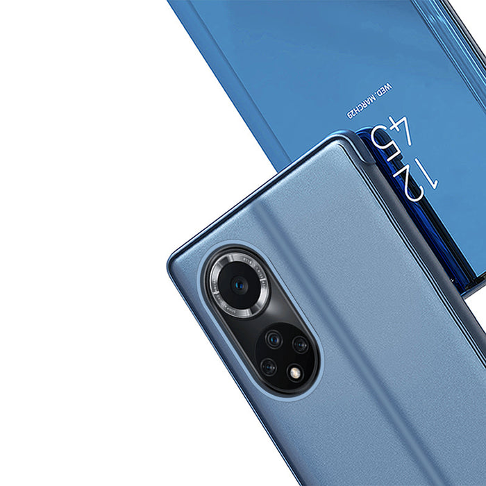 Clear View Case case for Huawei nova 9 flip cover black