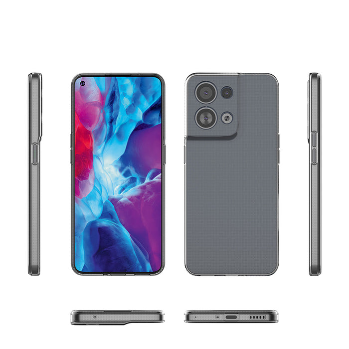 Ultra Clear 0.5mm case for Oppo Reno 8 thin cover transparent