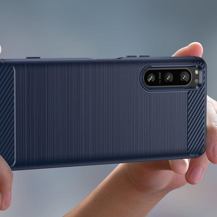Thunder Case case for Xiaomi Poco F4 5G silicone armor case black