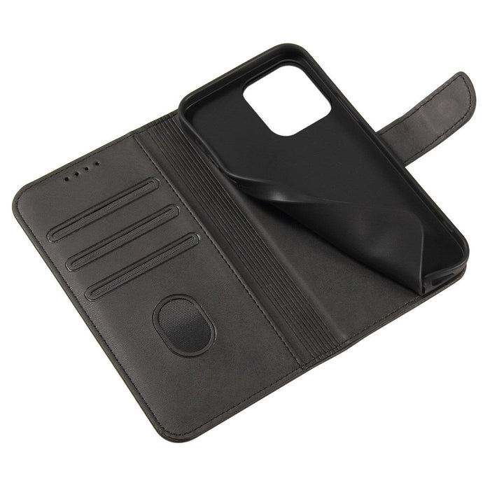 Magnet Case cover for TCL 30+ flip cover wallet stand black
