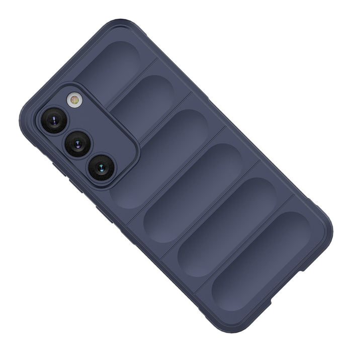 Magic Shield Case for Samsung Galaxy S23+ flexible armored cover blue