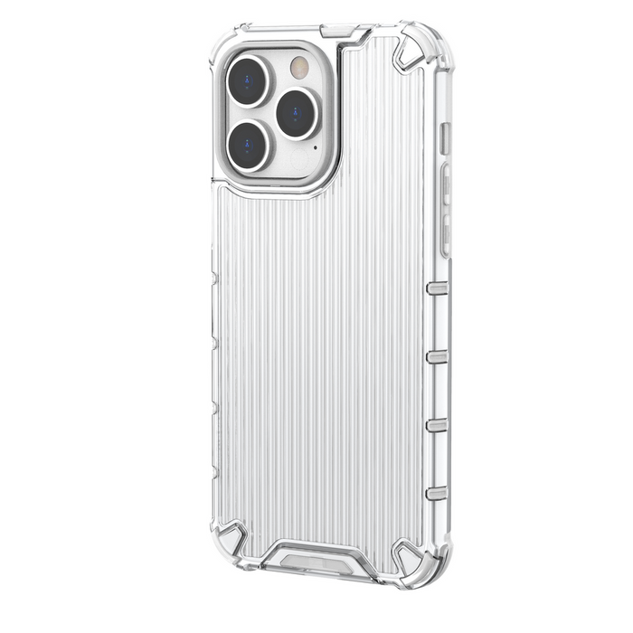 Ombre Protect Case for iPhone 13 Pro Max pink and blue armored case