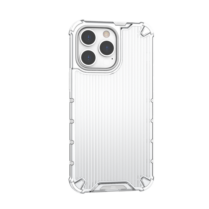 Ombre Protect Case for iPhone 13 Pro Max pink and blue armored case