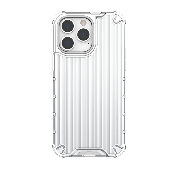 Ombre Protect Case for iPhone 14 Pro Max pink and blue armored case